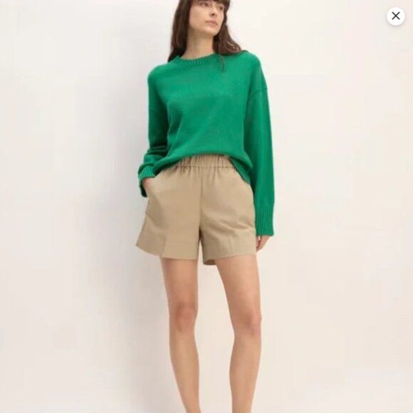 Everlane Easy Short - Tan - Size Large - Picture 1 of 9
